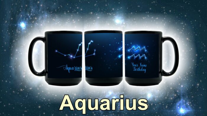 Aquarius Zodiac Mug