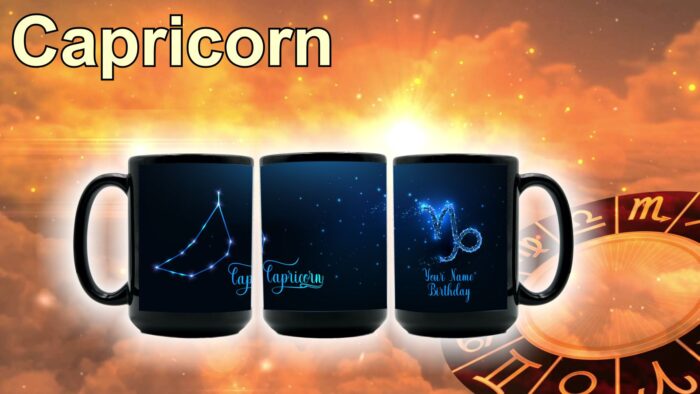 Black Zodiac Mug - Image 11