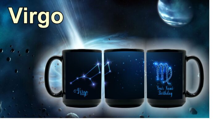 Black Zodiac Mug - Image 7